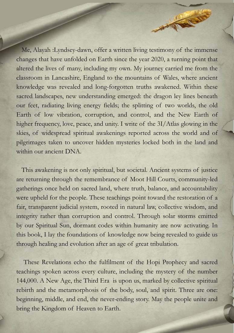 A scroll page of the Third Testament